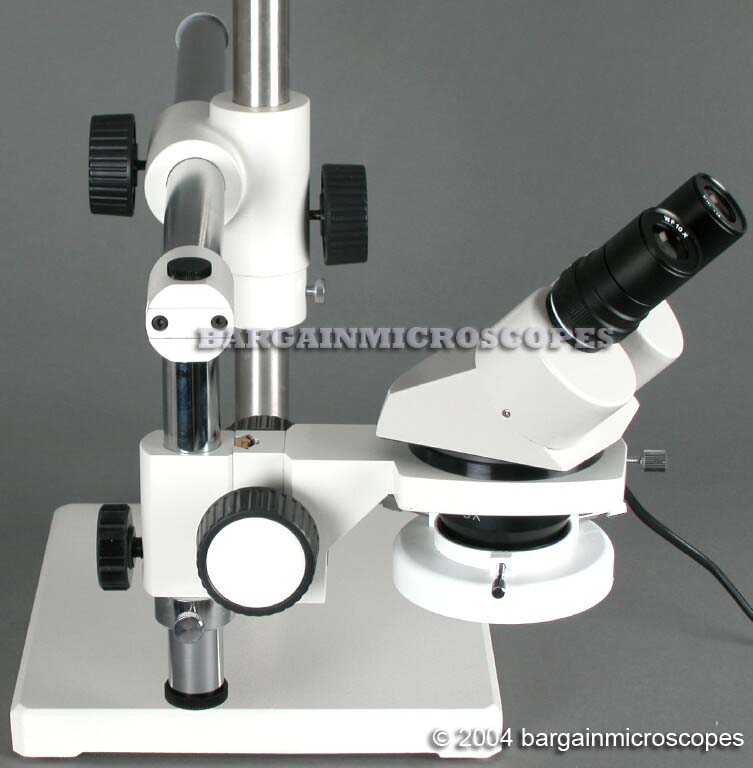 5x-10x-15x-30x Stereo Stereoscopic Binocular Boom Stand Mounted Microscope W/ Digital Image Camera System