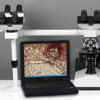 USB computer connected camera included. Computer/Laptop not included. Shape of microscope camera may vary from what is shown.