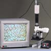 Petrographic microscopy system for rock and mineral identification.    
