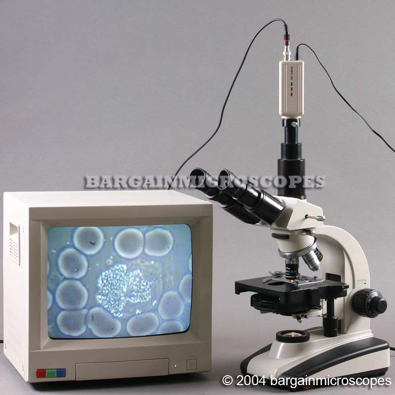 40-1600x Trinocular Microscope Infinity Corrected Optics Video/USB Camera + Case W/ Plan Phase Contrast Kit W/ Darkfield Condenser