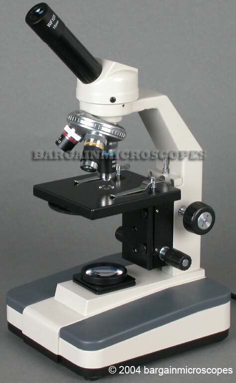 40 to 400X POWER MONOCULAR COMPOUND BIOLOGICAL STUDENT MICROSCOPE