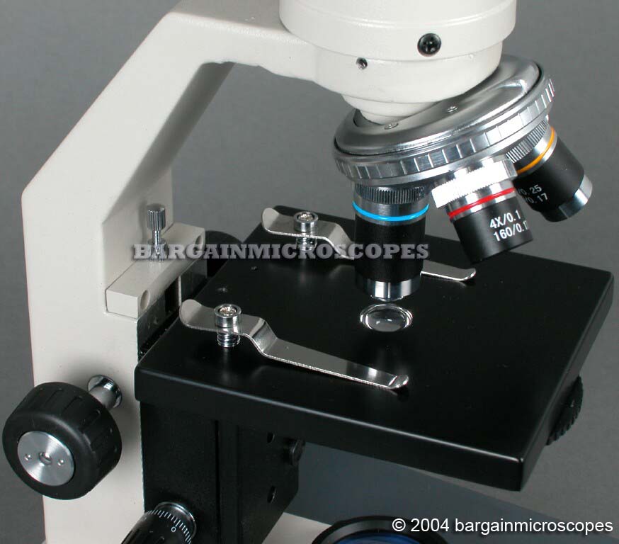 40 to 400X POWER MONOCULARCOMPOUND BIOLOGICALSTUDENT MICROSCOPE ...